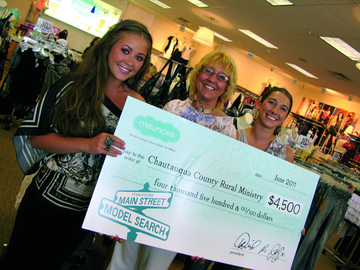 Check presentation to Chautauqua County Rural Ministry